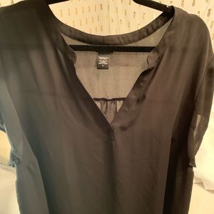 TORRID georgette Flowy Top